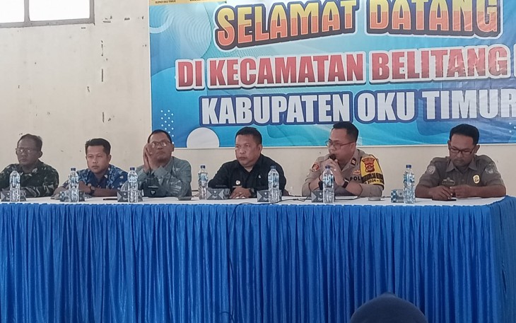 Kapolsek Belitang III Hadiri Rapat Koordinasi Keamanan Tingkat Kecamatan