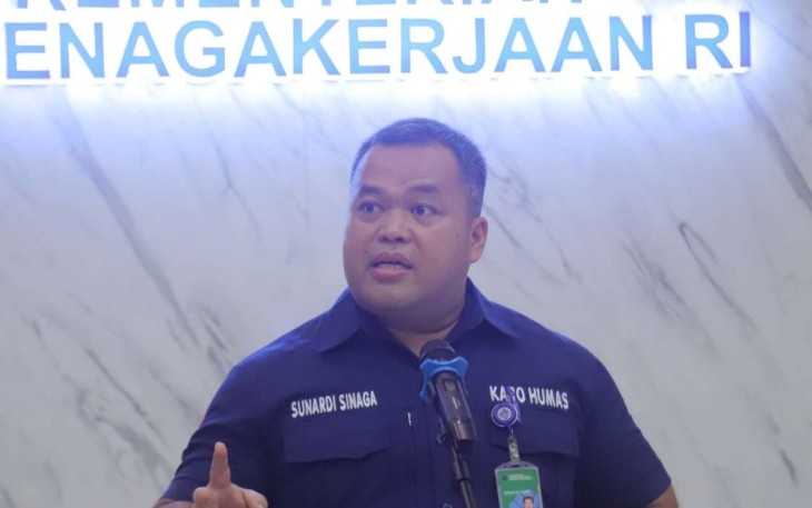 Kabiro Humas Kemnaker Sunardi Manampiar Sinaga