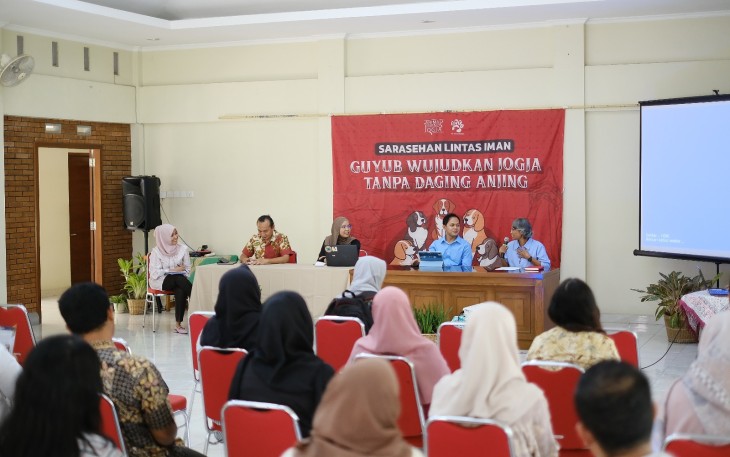 DMFI & AFJ Soroti Mandeknya Komitmen Pemerintah DIY Akhiri Konsumsi Daging Anjing