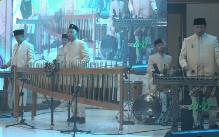Saung Angklung Mang Udjo Meriahkan Penutupan MTQ Internasional ke-4