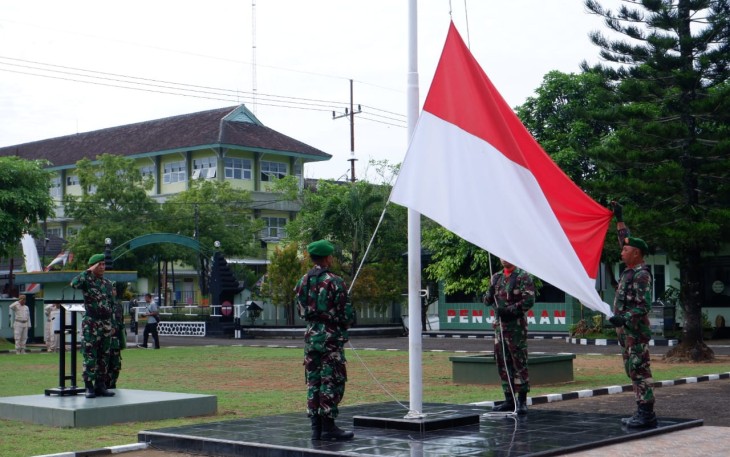 Kasdim 0801/Pacitan Bacakan Amanat Pangdam V/Brawijaya