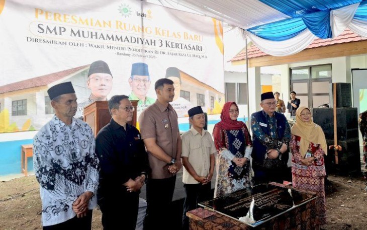 Wakil Menteri Pendidikan Dasar dan Menengah (Wamendikdasmen), Fajar Riza Ul Haq Apresiasi Peran Lembaga Zakat Berpartisipasi Bangun Sekolah Pascagempa