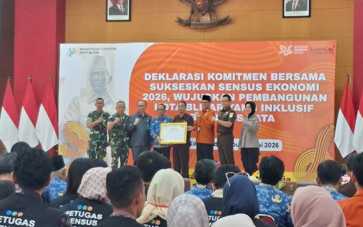 Kota Blitar Siap Sukseskan Sensus Ekonomi Tahun 2026 (Foto : ist.)