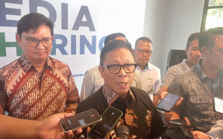 Dirut BPJamsostek Saiful Hidayat, Senin (24/08/2026). (Foto : ist.)