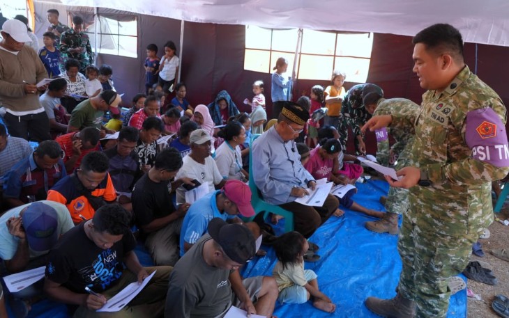 Trauma Healing kepada Penyintas Gempa