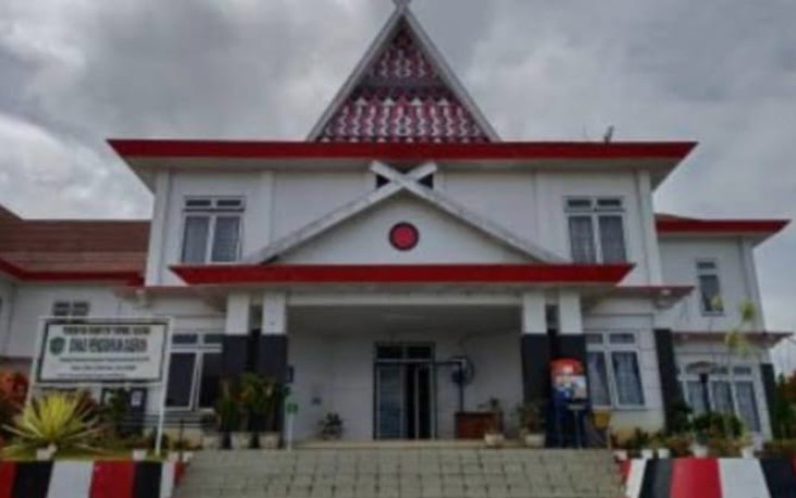 Kantor Disdik Tapsel dipusat Perkantoran, Sipirok.