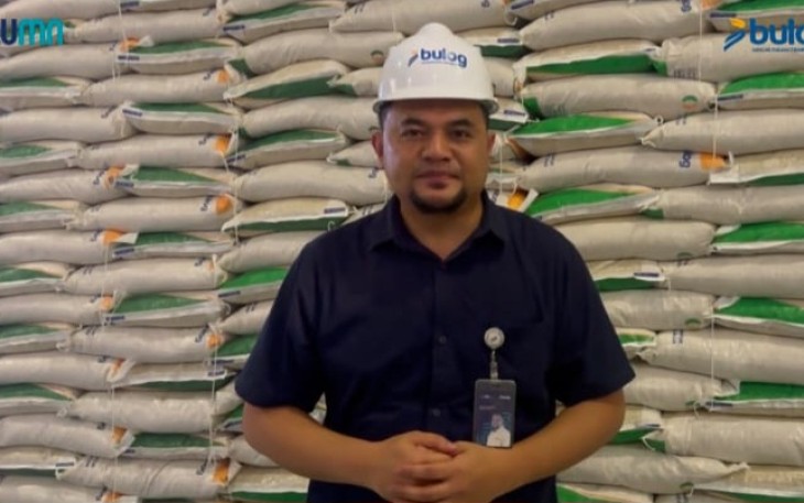 Kepala Cabang Perum Bulog Padangsidimpuan, Dido Peto Sifarif.