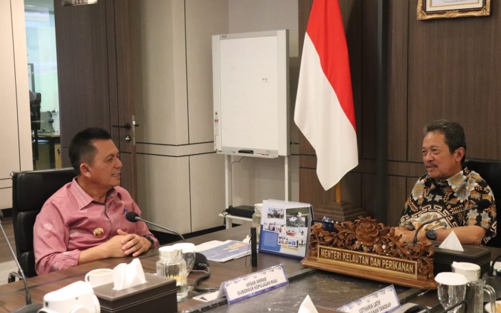 Gubernur Ansar saat Usulkan Penambahan 18 Titik Koperasi Nelayan Prioritas ke KKP