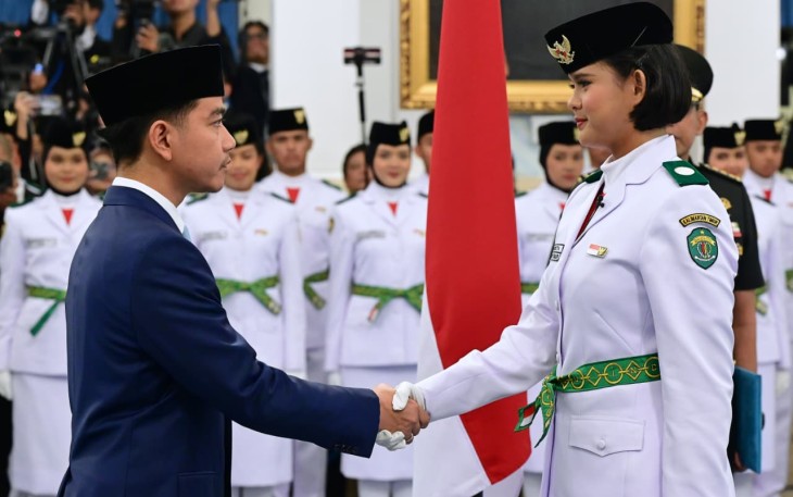 Pengukuhan Paskibraka Tingkat Pusat Tahun 2026