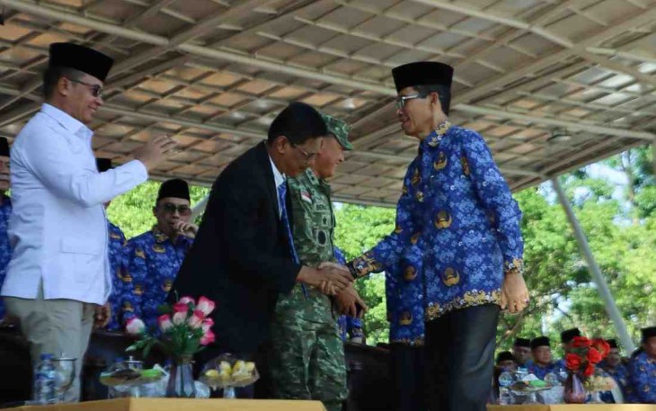 Pimpinan DPRD Batam saat Hadiri Upacara Peringatan Harkitnas Ke-118 Tingkat Kota Batam