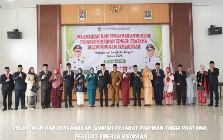 Bupati Benteng Lantik Pejabat Pimpinan Tinggi Pratama