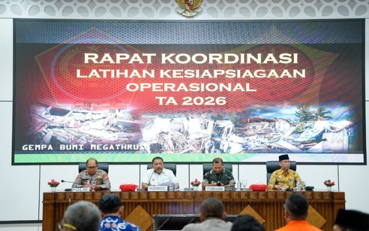 Bengkulu Perkuat Mitigasi Bencana Besar /Foto : MC