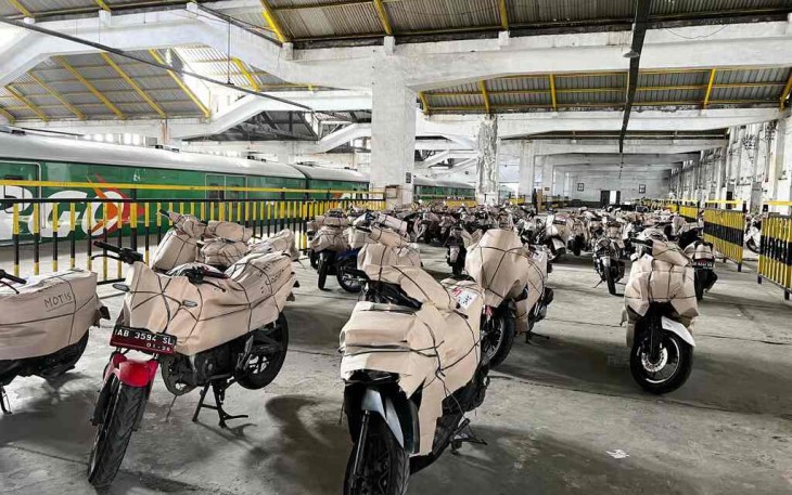 7.600 Sepeda Motor Dikirimkan Selama Momen Natal dan Tahun baru 2025/2026
