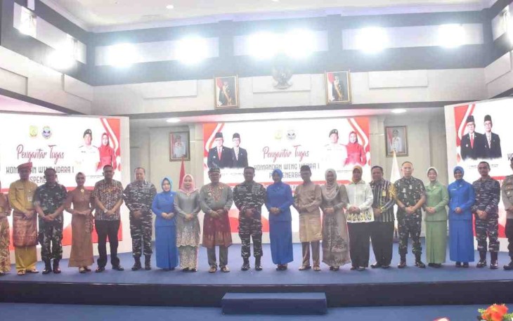 Pemkot Tanjungpinang Gelar Pengantar Tugas Danwing Udara I Puspenerbal
