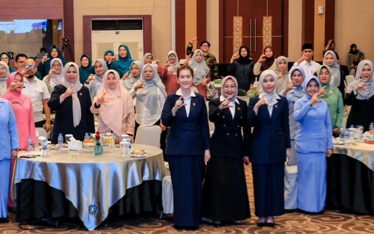 Pengukuhan Serentak Pengurus YKI Cabang Masa Bakti 2026–2031 pada Jumat (17/4) di Aula Wan Seri Beni, Dompak, Tanjungpinang.