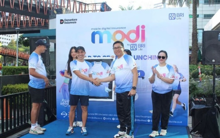 Asuransi Modi dari BRI Life Gelar Fun Run 7K