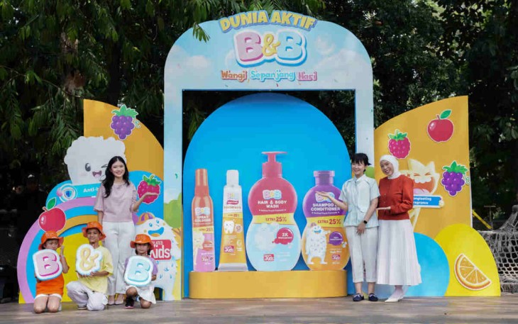 B&B Hadirkan Personal Care Anak Aktif dengan Wangi Seharian