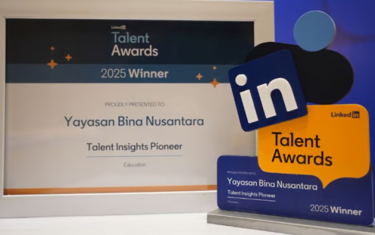 BINA NUSANTARA Raih LinkedIn Talent Insights Pioneer 2025, Perkuat Ekosistem Talenta Berbasis Data