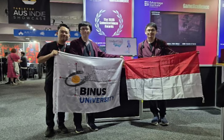 BINUS University Dorong Talenta Game Developer ke Ajang Bergengsi