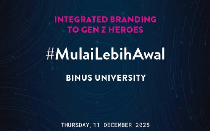 BINUS UNIVERSITY Raih Penghargaan “Marketeers Digital Marketing Heroes 2025” lewat #MulaiLebihAwal