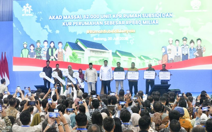 BP Tapera Kembali Toreh Sejarah, Akad Massal 62.710 KPR Sejahtera FLPP Bersama Presiden RI di Kabupaten Batang