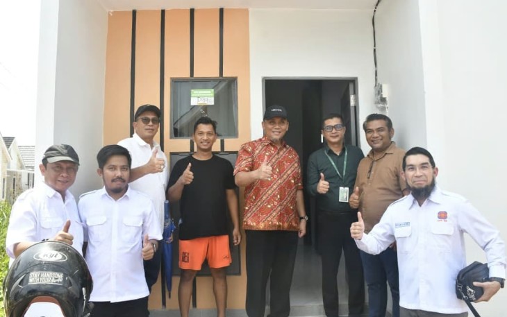BP Tapera Tinjau Mahantas Modern Land, Pekerja Muda Belum Menikah Sudah Miliki Rumah