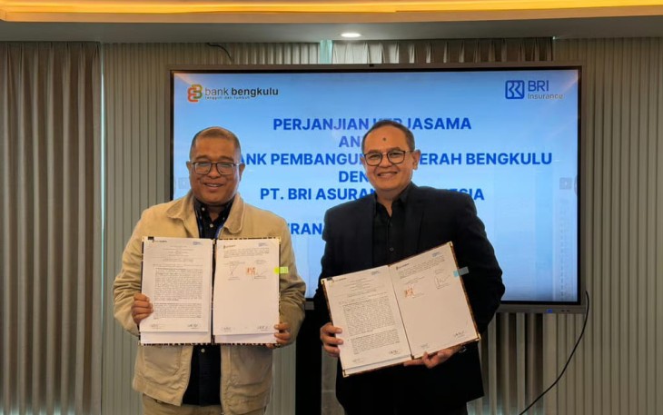 BRI Insurance dan Bank Bengkulu Perkuat Sinergi Strategis melalui Perlindungan Aset BPD Bengkulu