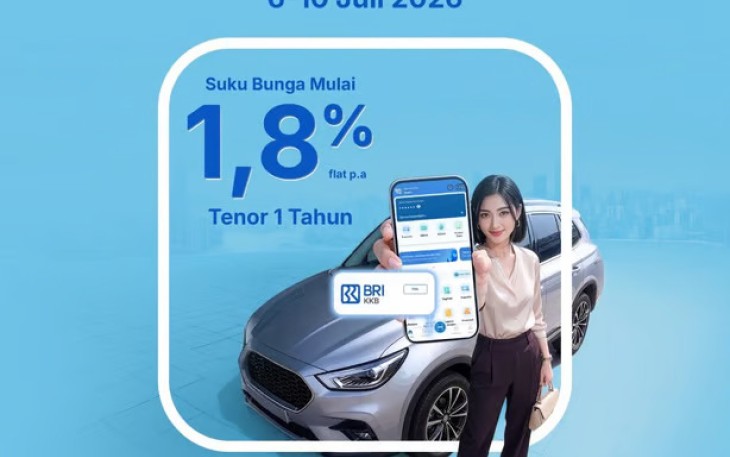 BRI KKB Expo 2026 Digelar Serentak di 131 Unit Kerja, BRI Finance Tawarkan Pembiayaan Kompetitif