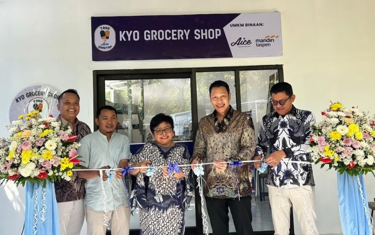 Bank Mandiri Taspen Resmikan Toko Aice Mantap di Manado, Dukung Pensiunan Jadi Wirausaha