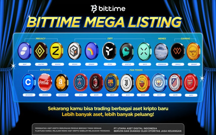 Bittime Mega Listing,
