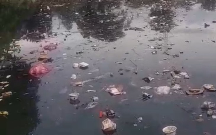 Wajah terkini Situ Bahar Cilodong Kota Depok, Jum'at (9/1)