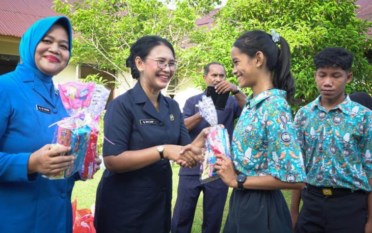 Kejutan Spesial Ketua Daerah Kodaeral IX Gabungan Jalasenastri Koarmada RI