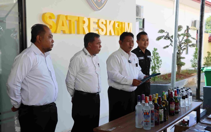 Polres Pamekasan gelar konferensi pers 