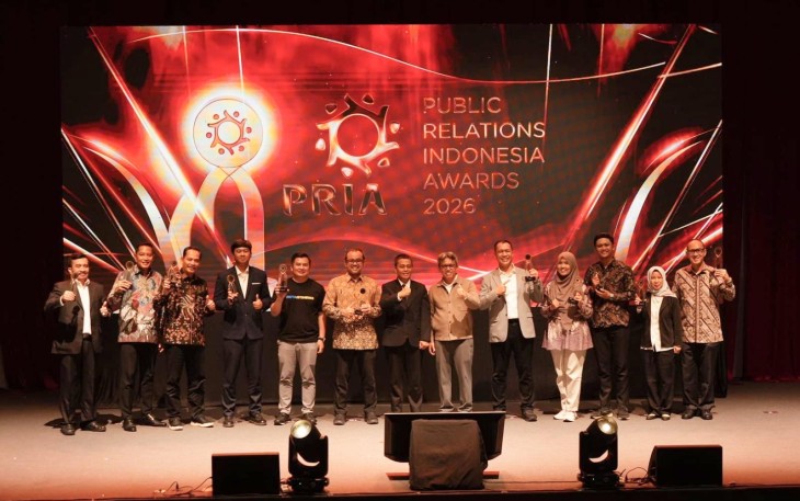 Kemendikdasmen raih tujuh penghargaan kehumasan dalam ajang PRIA 2026 di Yogyakarta, Jum'at (13/2)
