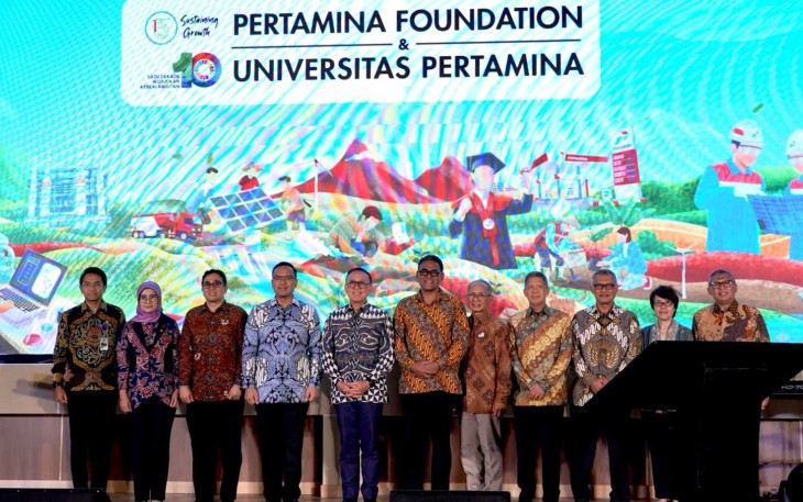 Foto bersama UPER bersama Pertamina Foundation 