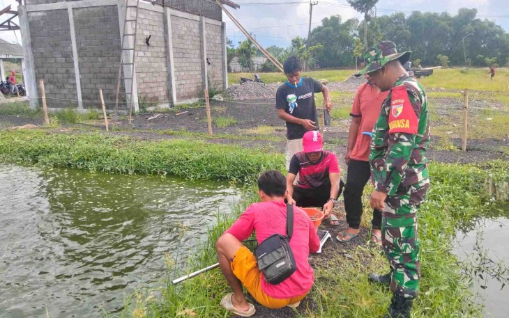 Pendampingan peternak ikan wilayah desa binaan 