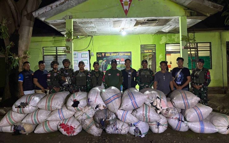 Yonarmed 12 Kostrad ungkap penyelundupan ballpres