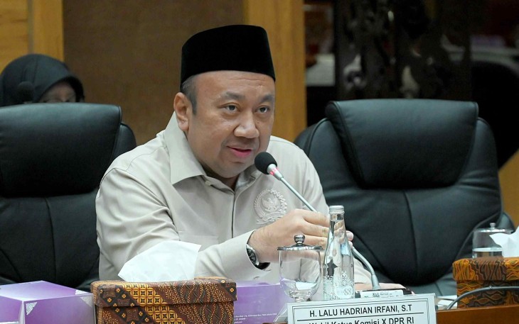 Wakil Ketua Komisi X DPR RI Lalu Hadrian Irfani