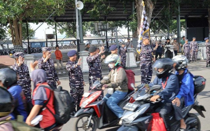 Mudik gratis bersama TNI AL