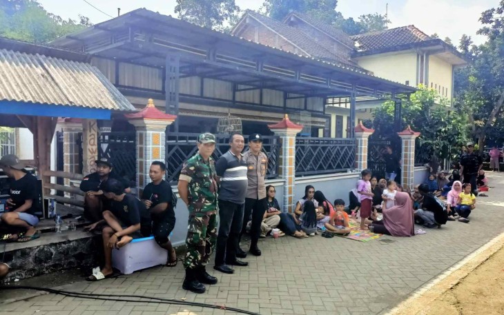 Pengamanan halal bihalal di wilayah desa binaan 