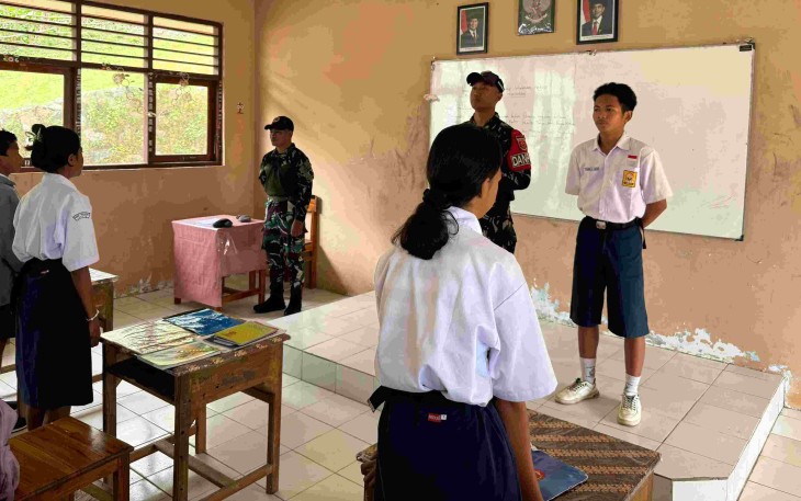 Pembelajaran bahasa inggris siswa di perbatasan 