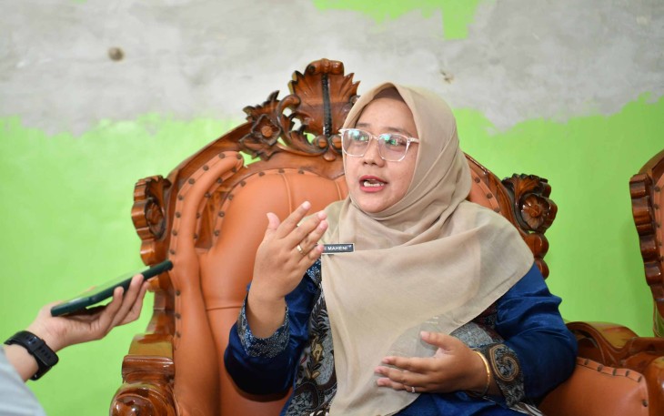 Kepala SMPN 2 Wates, Budi Maheni