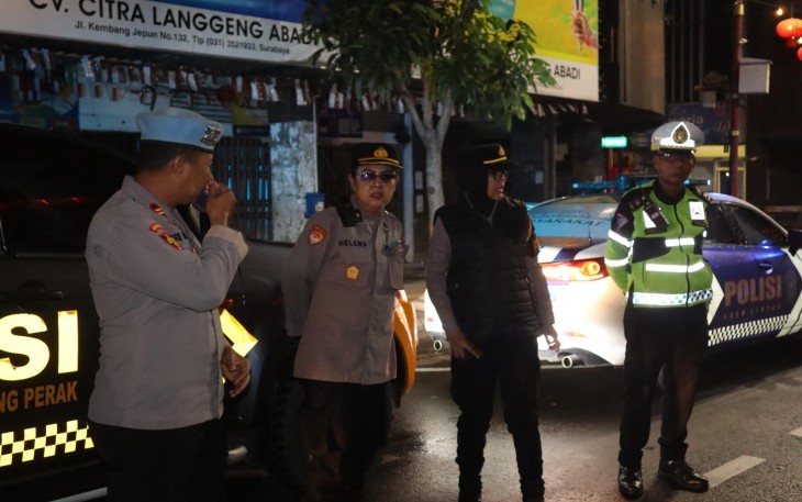 Patroli malam Polres Tanjungperak