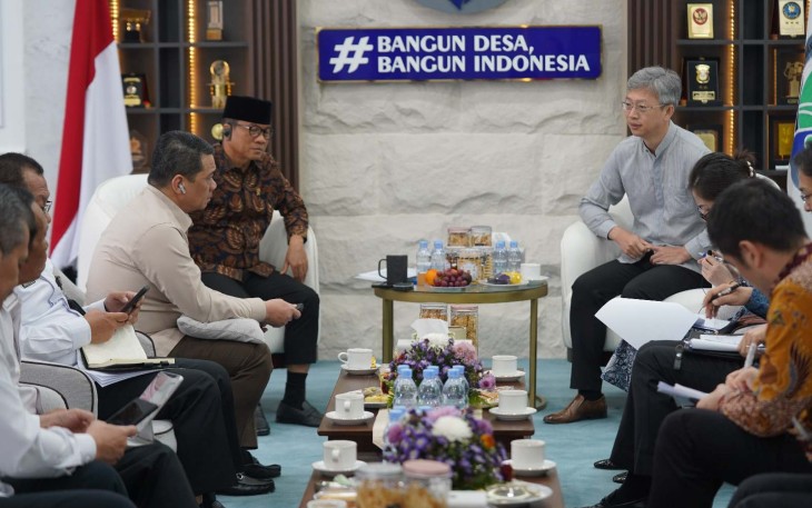 Mendes Yandri bersama Dubes China di Jakarta, Rabu (15/4)