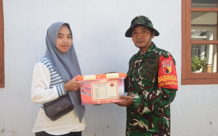Penanganan stunting di lokasi TMMD
