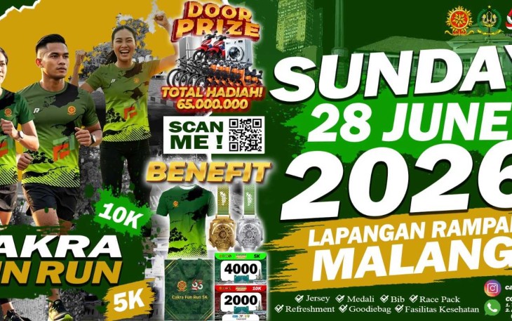 Cakra Fun Run 5K/10K Malang
