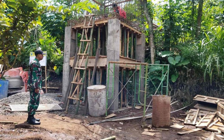 Penampakan hasil pembangunan SPAM 