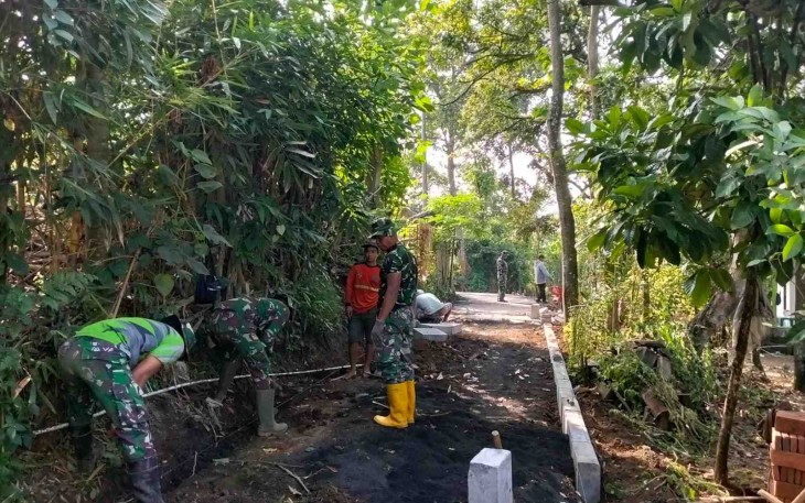 Pengerjaan paving