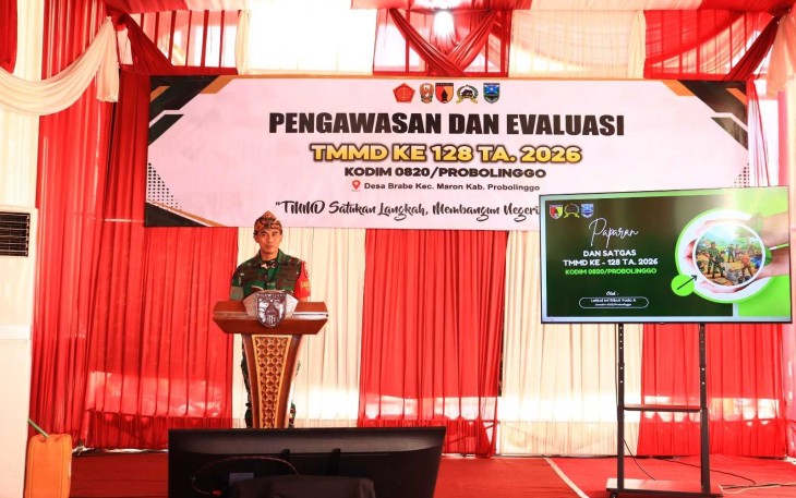 Dandim 0820/Probolinggo Letkol Ribut Yudo Apriantono