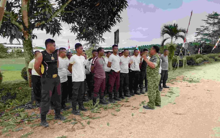 Materi wasbang dan PBB untuk security  PT Rea Kaltim Plantations